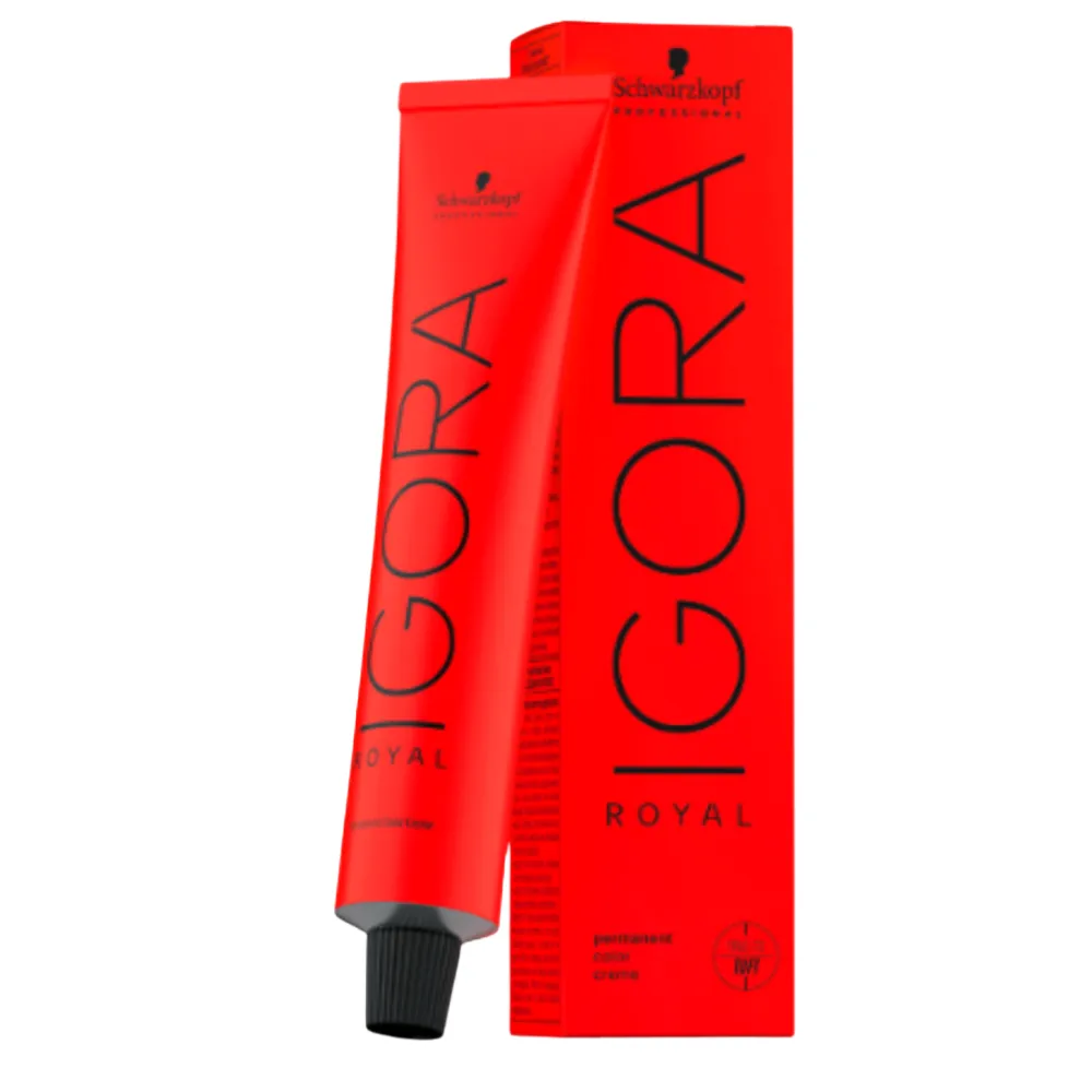 Schwarzkopf Professional Crema Colorante Igora Royal Cool Anti-Red 5.13 Castaño Claro Ceniza Mate 60ml